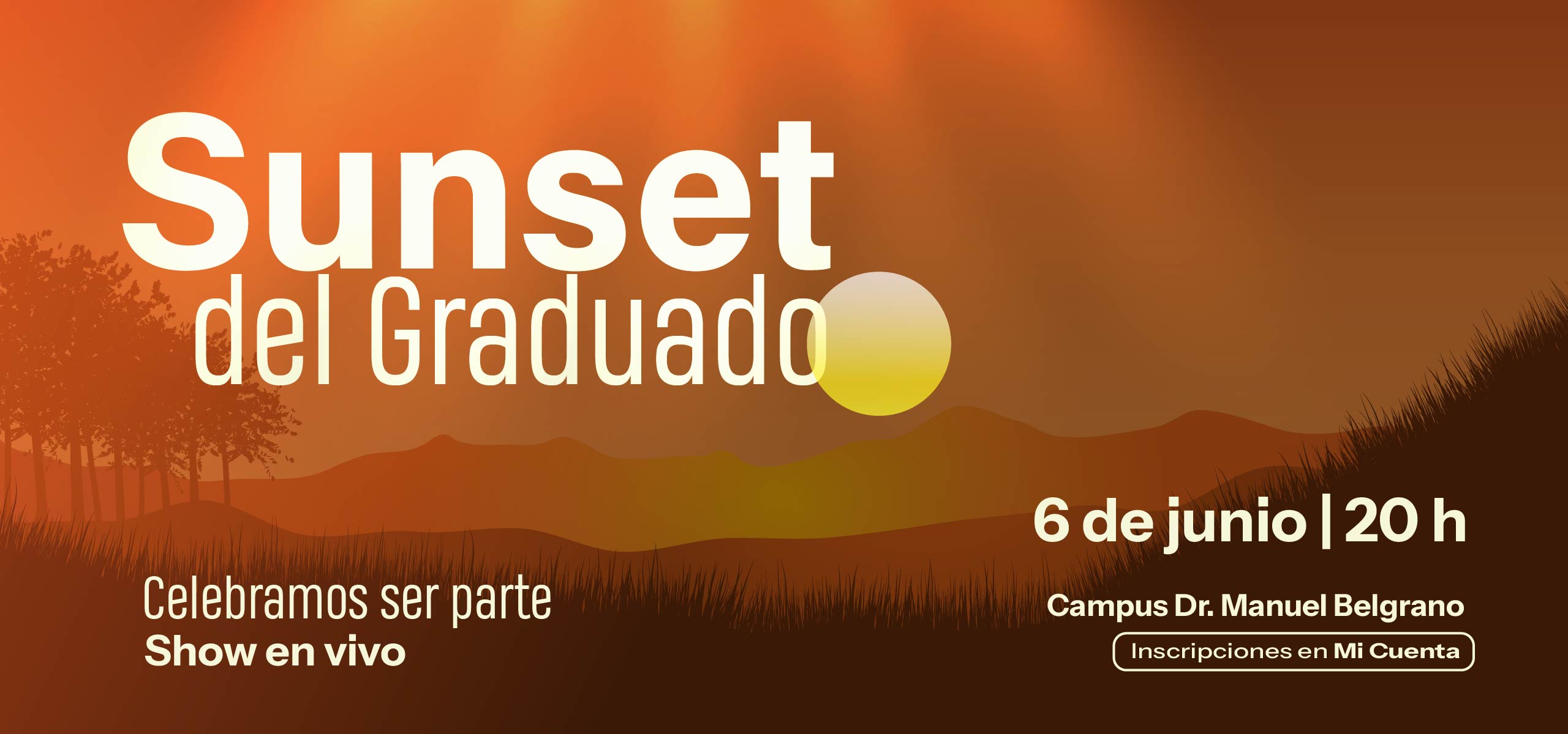 Sunset del graduado 2026